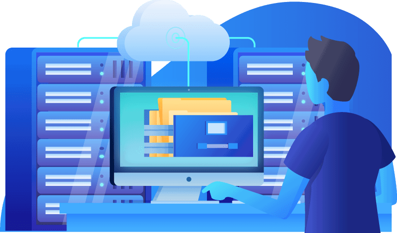 Hosting Company Landing Page Style 6 Hosting Company Landing Page Style 6