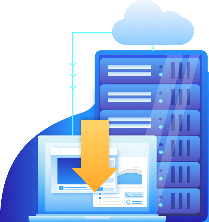 Hosting Company Landing Page Style 17 Hosting Company Landing Page Style 17
