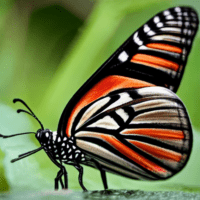 AI Generated Image Of A Butterfly