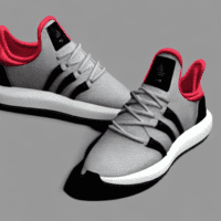 An AI Image Generated Pair Of Shoes