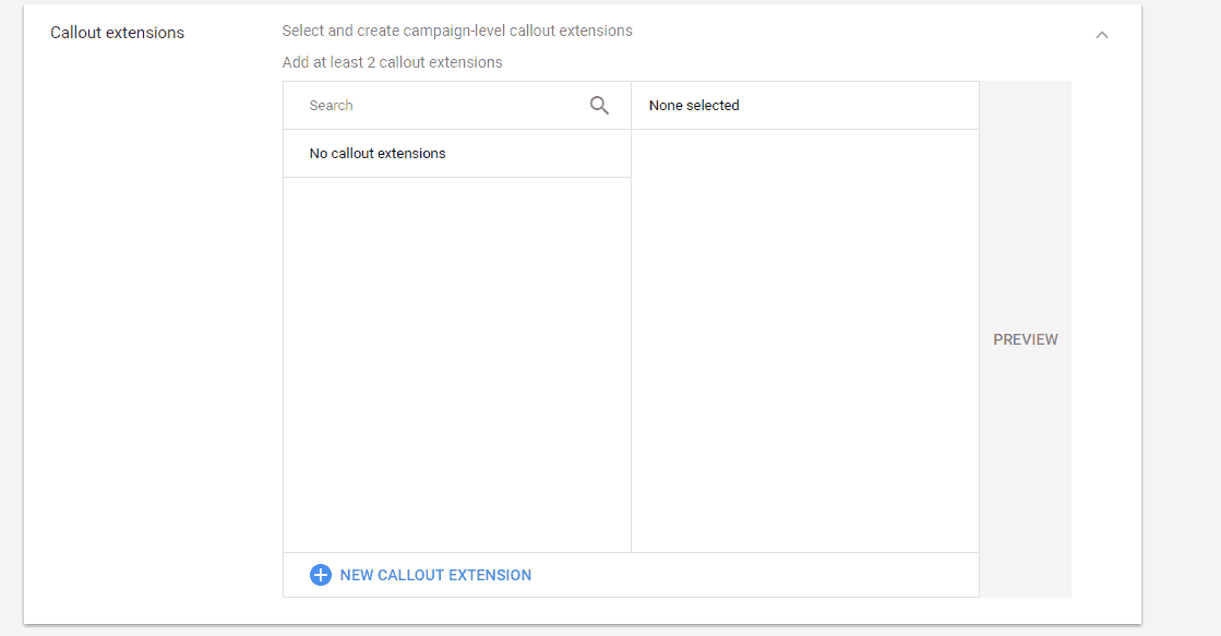 Callout-Extension