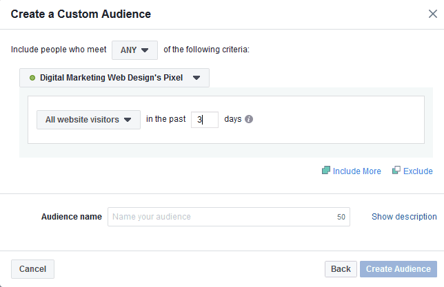Facebook Ads Tutorial - Complete Facebook Advertising Guide 11 Create-Custom-Audience