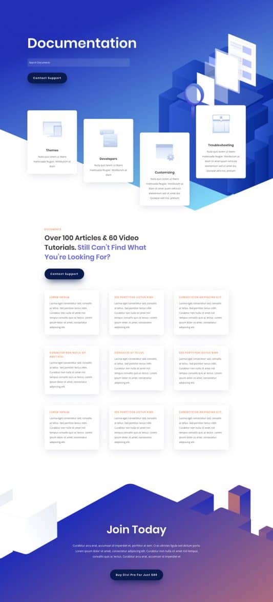 Digital Product Documentation Page Style 1