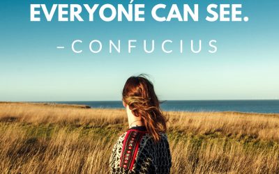 Everything has beauty, but not everyone can see. –Confucius