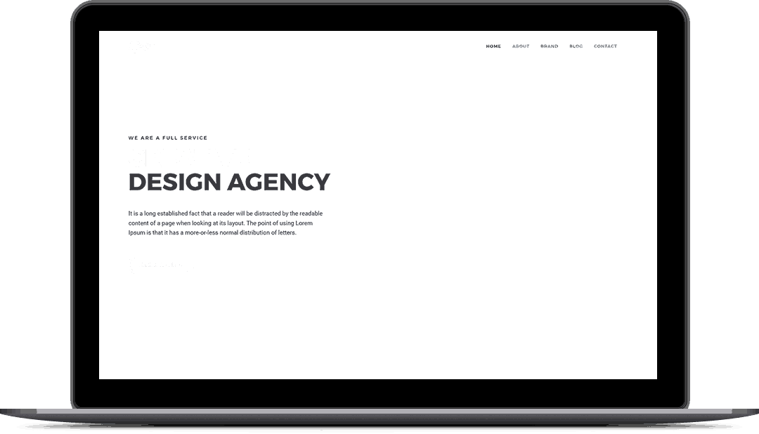 Design Agency Landing Page Style 6 Design Agency Landing Page Style 6