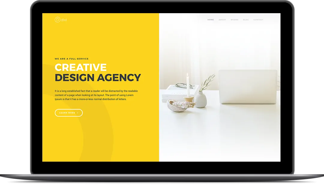 Design Agency Case Study Page Style 12