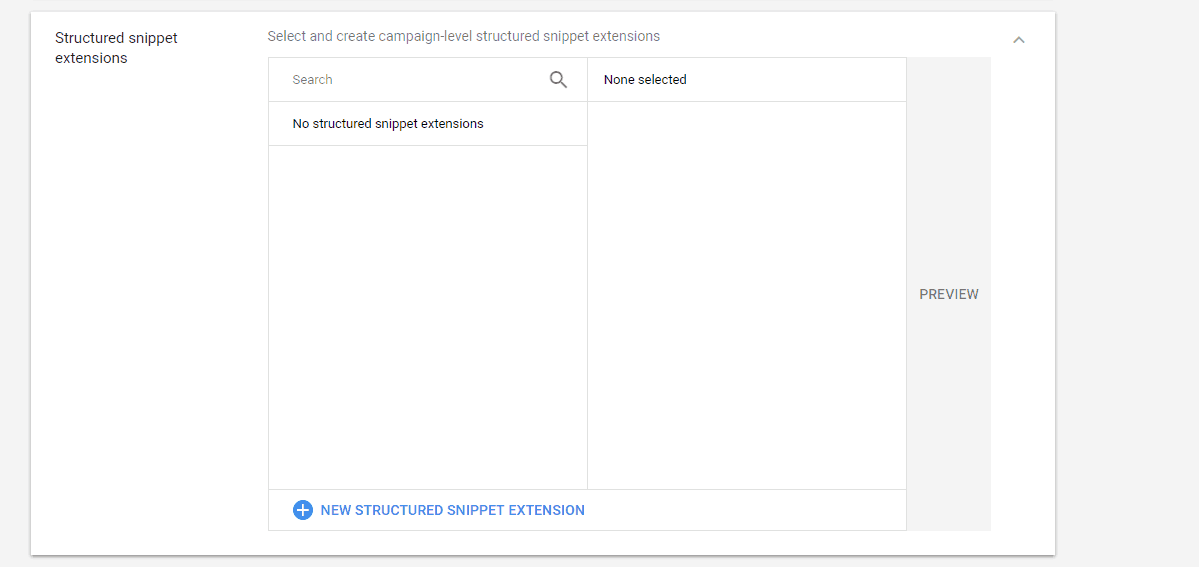 Structured-Snippets