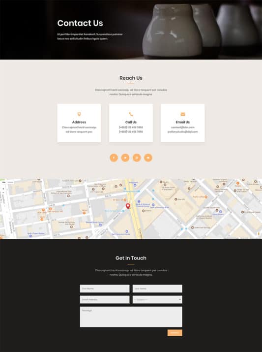 Pottery Studio Web Design 5