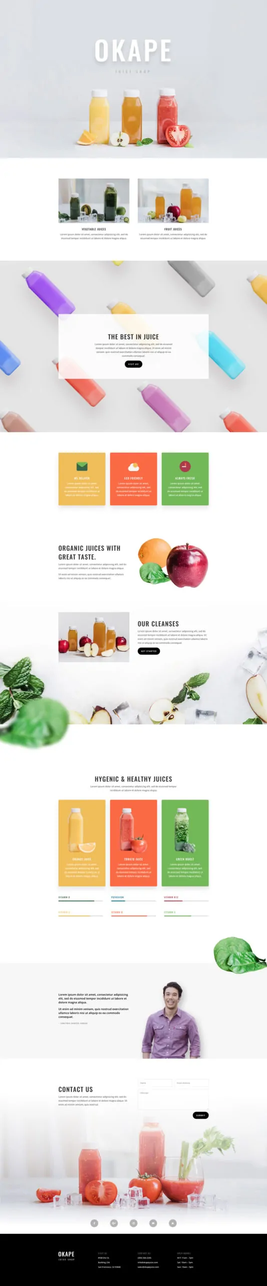 Juice Shop Web Design 5