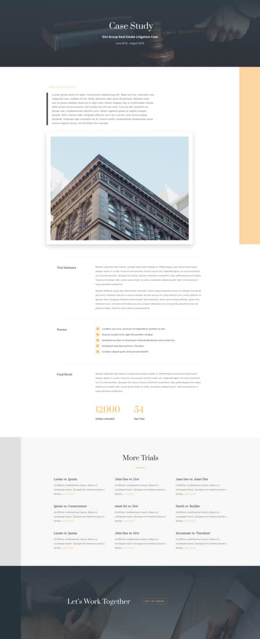 Law Firm Web Design 3