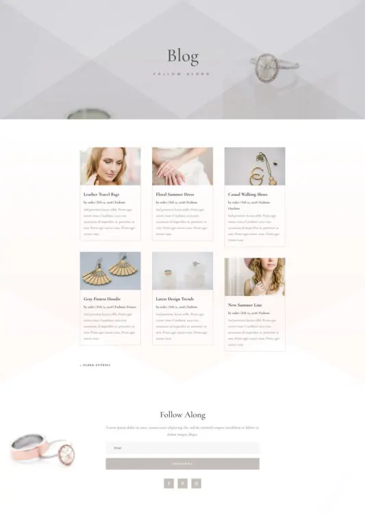 Jeweler Web Design 2
