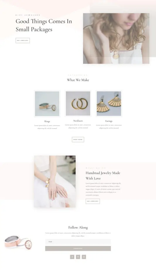 Jeweler Web Design 5