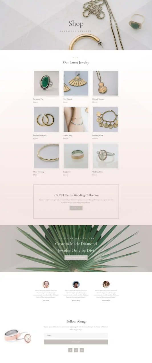 Jeweler Web Design 7