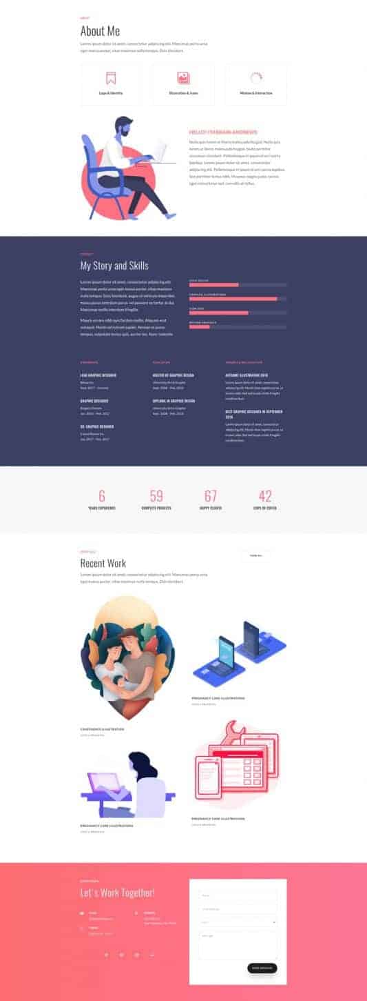 Graphic Illustrator Web Design 1