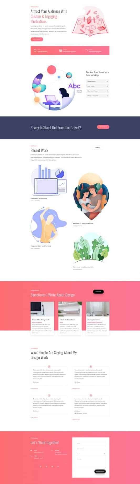Graphic Illustrator Web Design 5