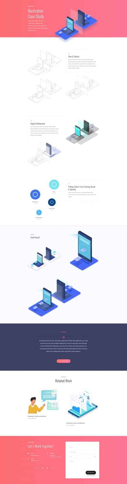 Graphic Illustrator Web Design 7