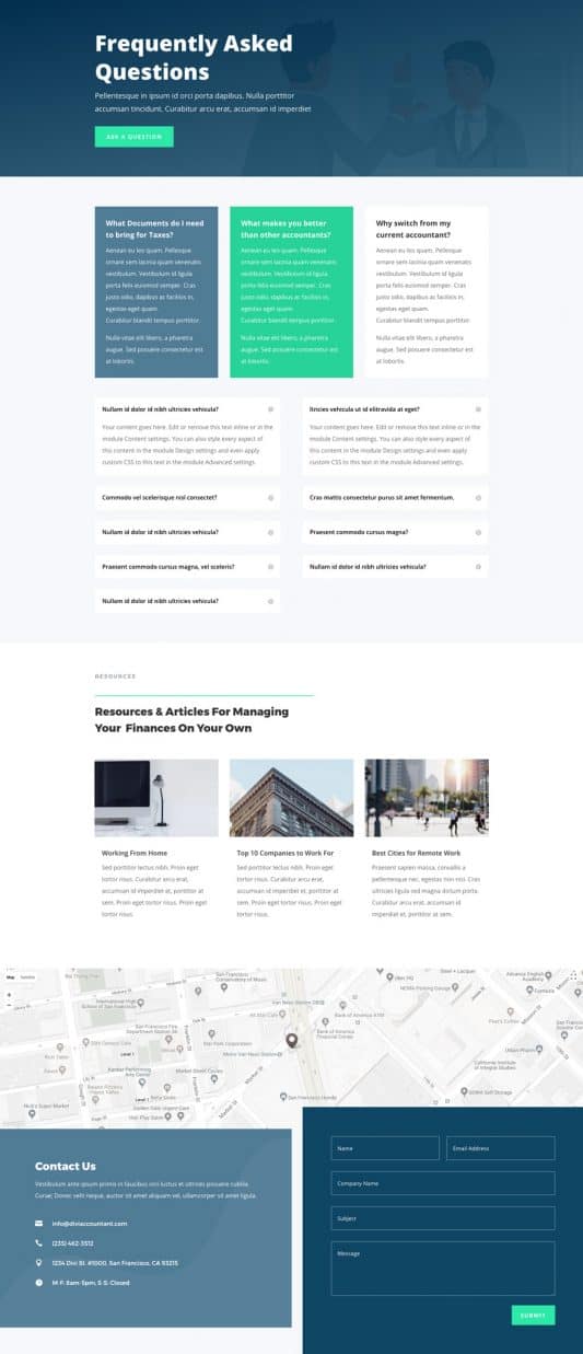 Accountant Web Design 4