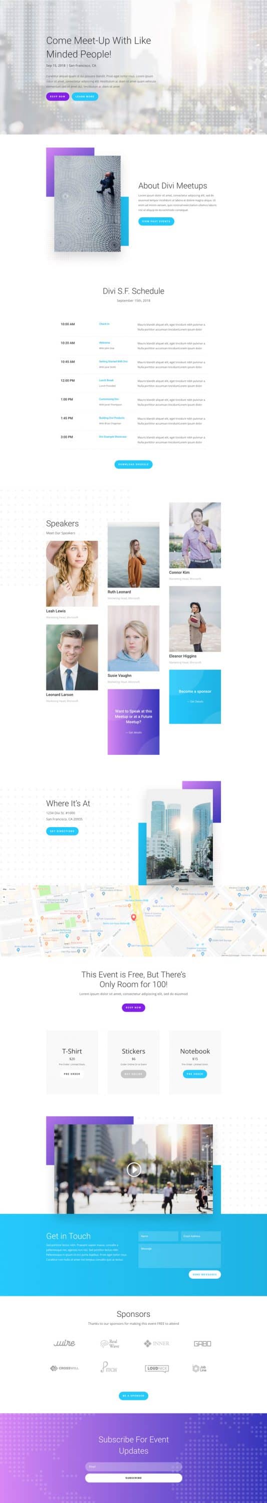 Meetup Web Design 6