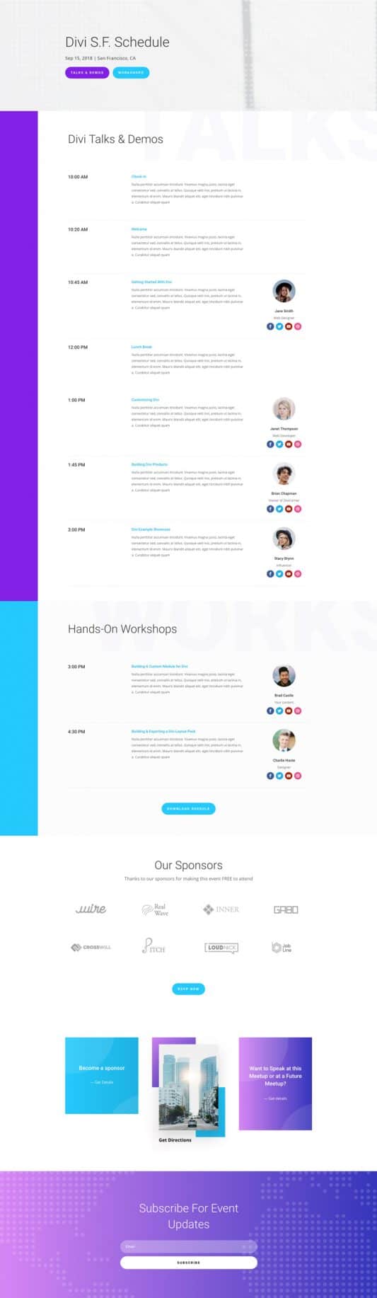 Meetup Web Design 7