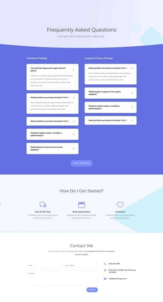 Therapist Web Design 3