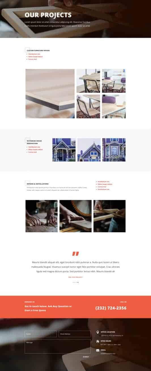 Carpenter Web Design 3