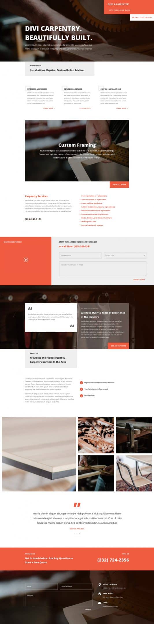 Carpenter Web Design 5