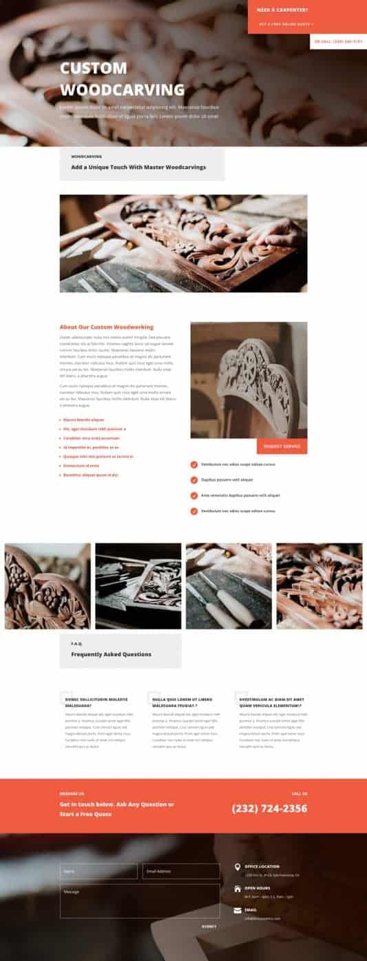 Carpenter Web Design 6