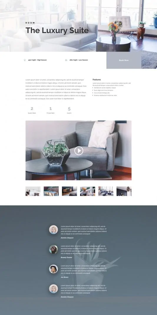 Bed And Breakfast Web Design 6