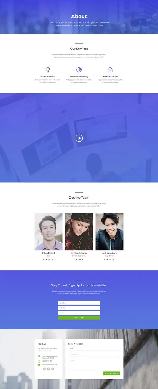 Agency Web Design 1
