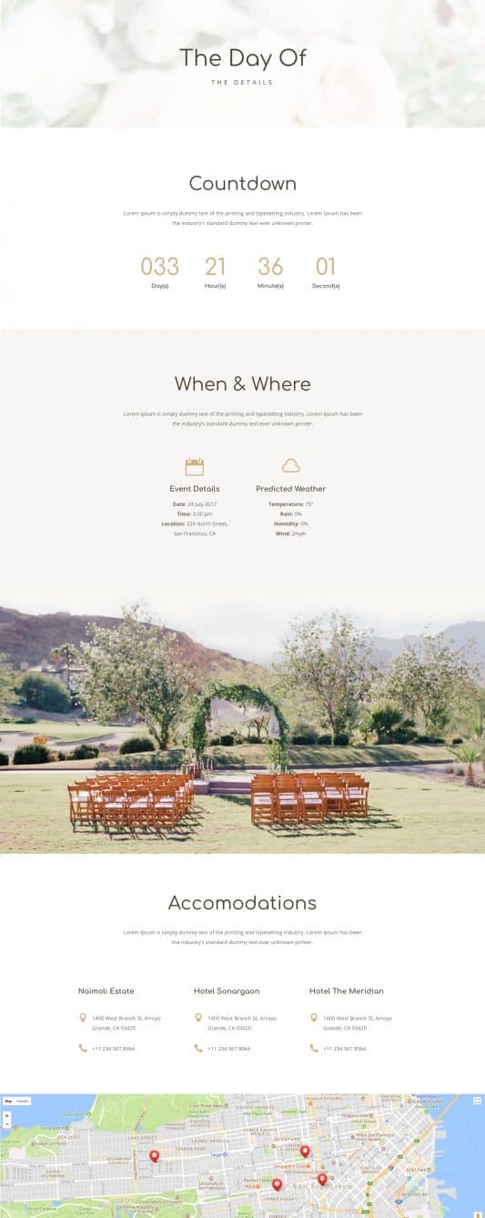 Wedding Web Design 4