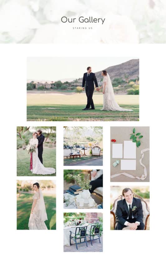 Wedding Web Design 5
