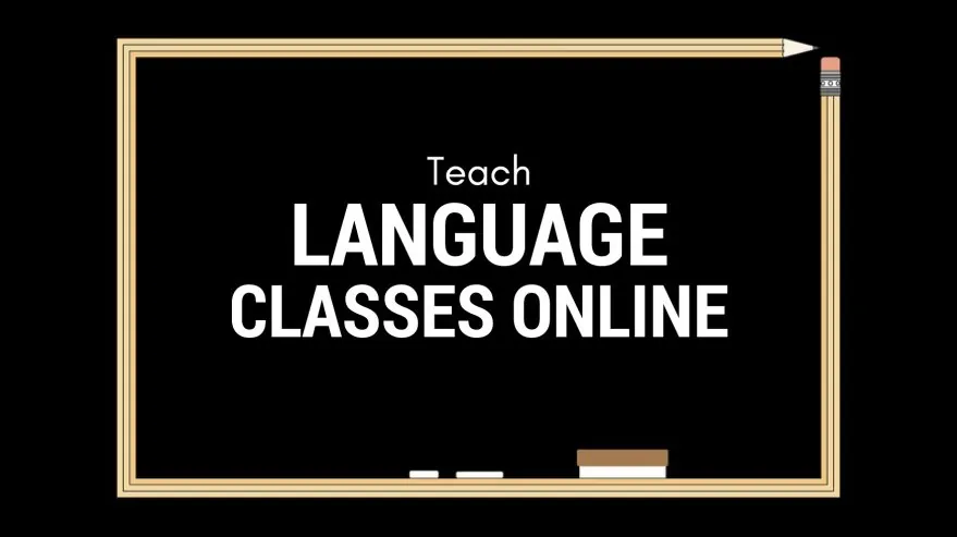 Teach Language Classes Online