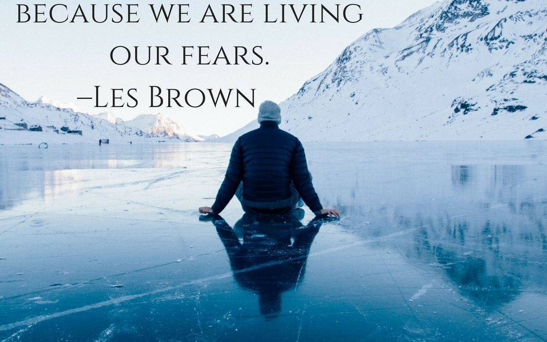 Too many of us are not living our dreams because we are living our fears. –Les Brown