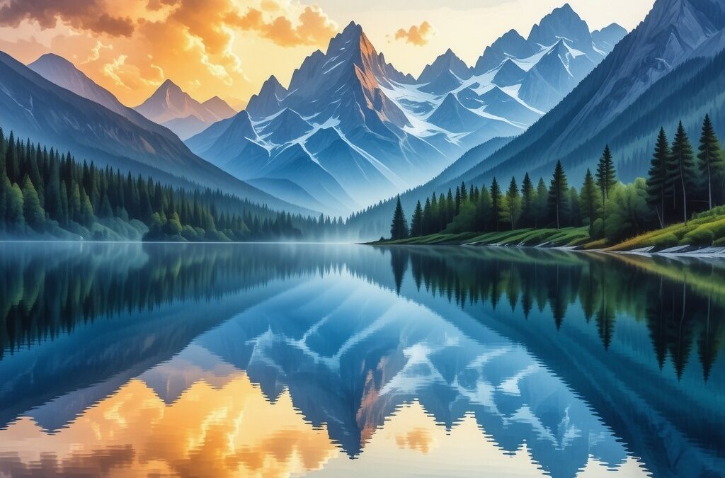 Exploring AI Image Generation at Mountain Lake: Where to Find Free Tools and Insights into Professional Photography Trends