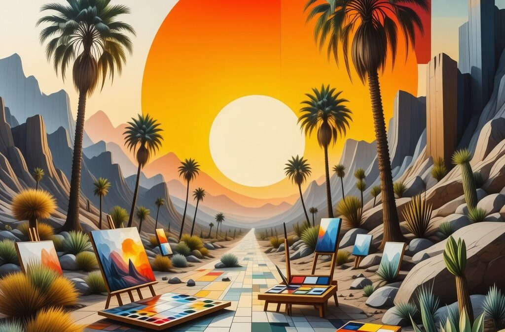 Navigating the Legality and Creativity of AI Image Generation in Palm Desert: Can AI Paint, Sell, and Create Unique Art for You?
