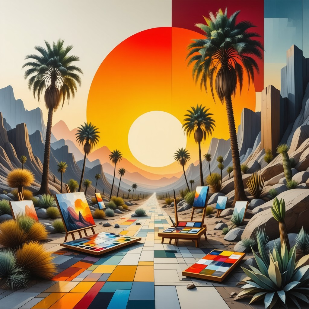 Navigating the Legality and Creativity of AI Image Generation in Palm Desert: Can AI Paint, Sell, and Create Unique Art for You?