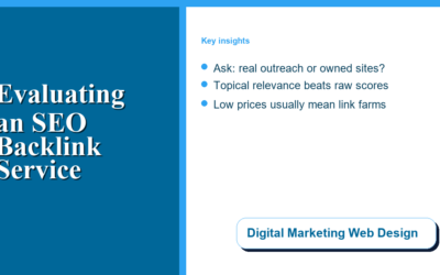 How to Evaluate an SEO Backlink Service Before You Buy in 2026