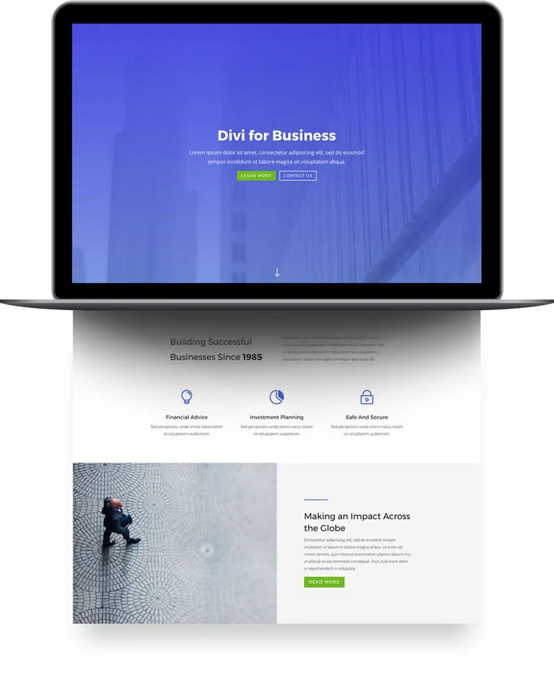 Business Consultant Case Study Page Style 1