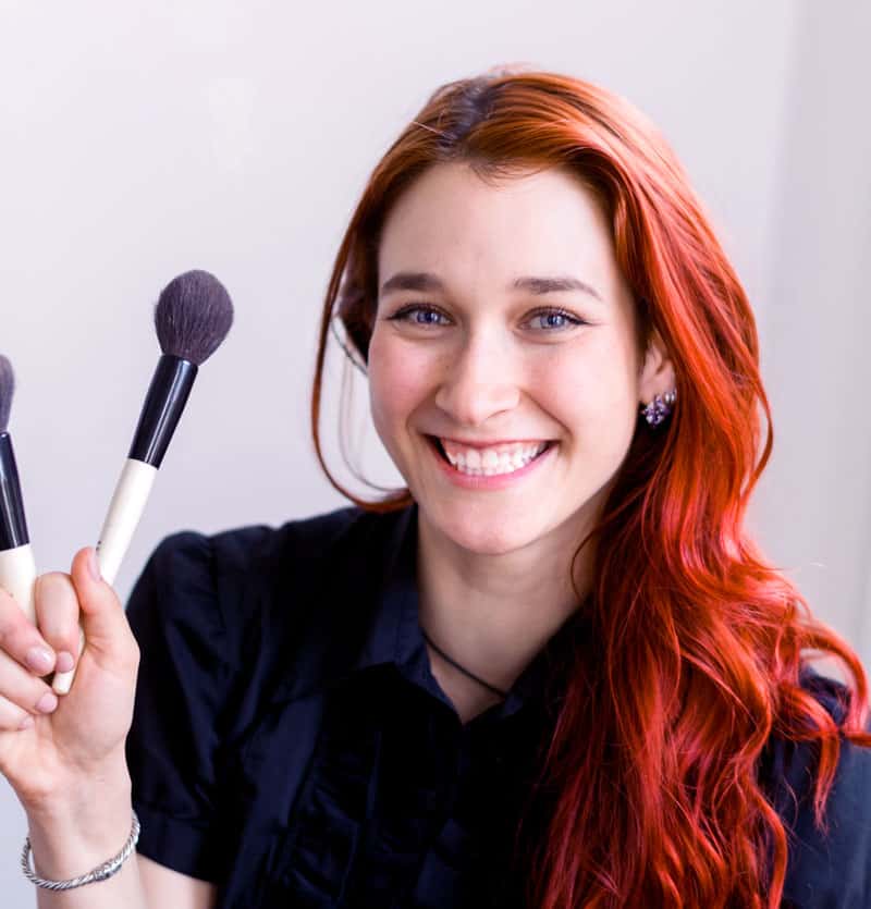 Makeup Artist Home Page Style 2