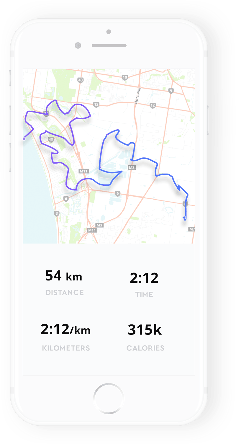 Marathon App Page Style 1