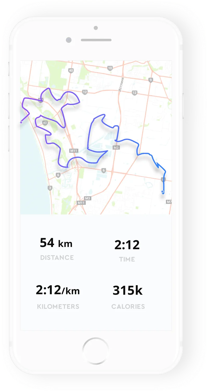 Marathon App Page Style 1
