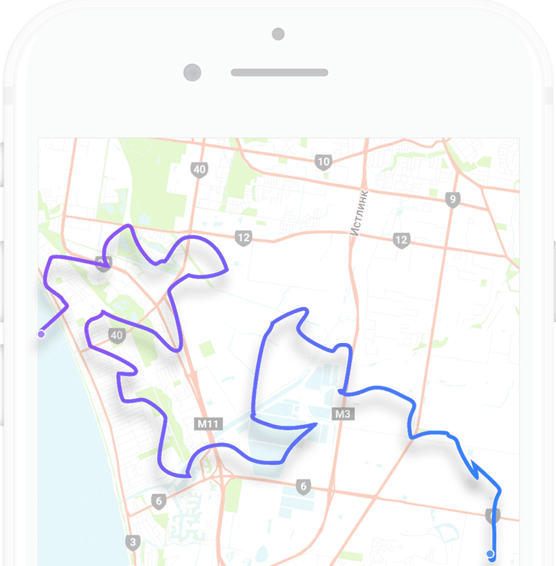 Marathon App Page Style 4