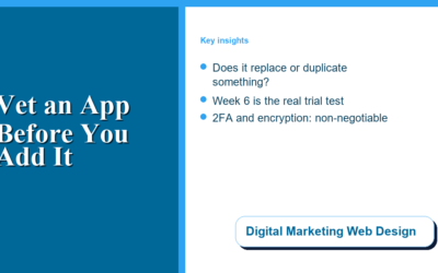 Blog 7 Vetting a New Business App Before You Add It to Your Stack