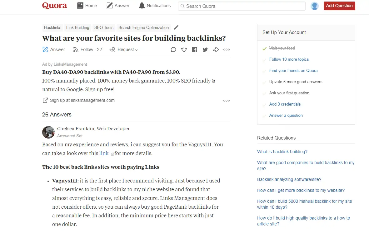 Getting Started With Quora Marketing - Understanding And Using Quora For Marketing 5