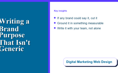 Blog 6 How to Write a Brand Purpose Statement That Isn’t Generic